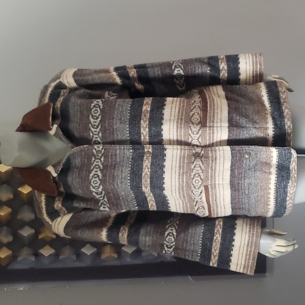 Woolrich Aztec Wool Southwestern Jacket Unisex SzM